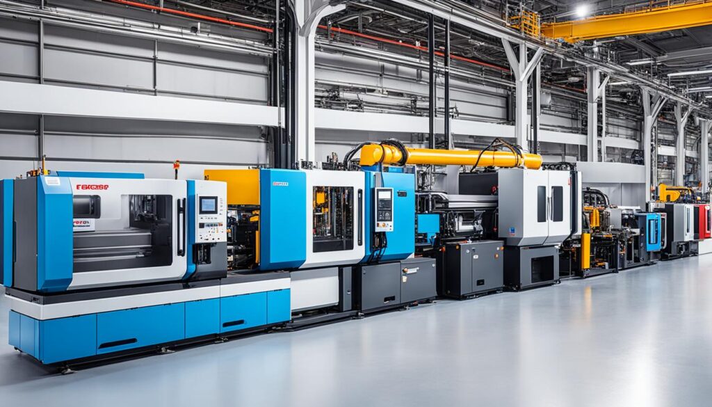 injection molding machine types