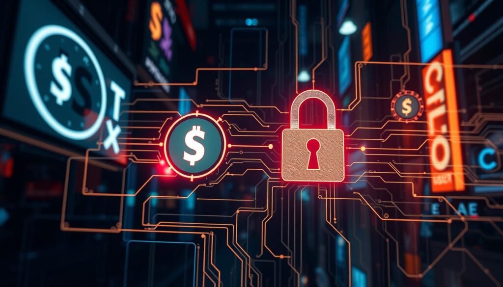 生成USDT加密貨幣交易安全性的圖片