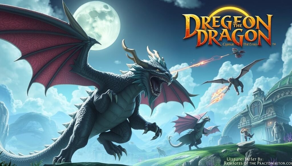 生成圖片：魔龍傳奇遊戲截圖