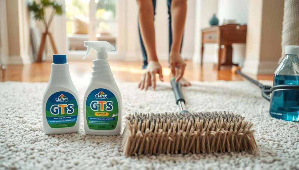 地毯清潔準備工作