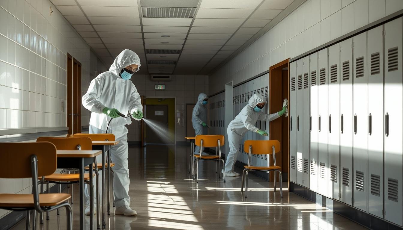 學校清潔消毒服務