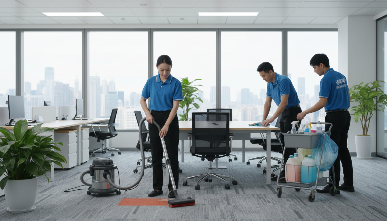 辦公室清潔, 寫字樓清潔